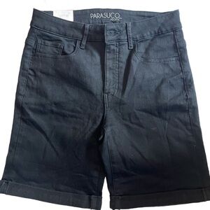 Parasuco Black Jean Shorts
